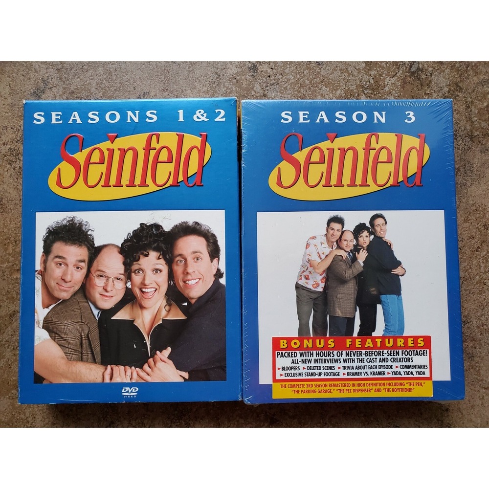 Seinfeld Seasons 1 - 3 (Season1&2 Preowned) (Season 3 Brand New)